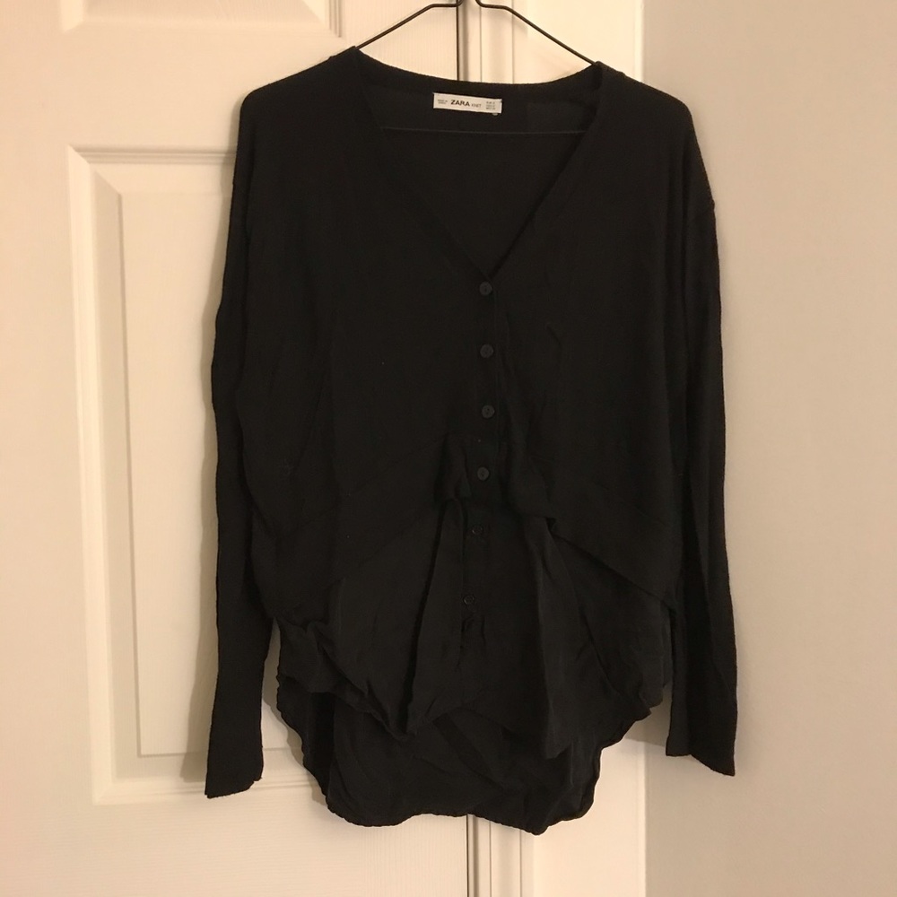 Zara knit top